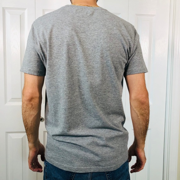 Loyalty & Faith Sounder Grey Zip Pocket T-Shirt M - Picture 3 of 6